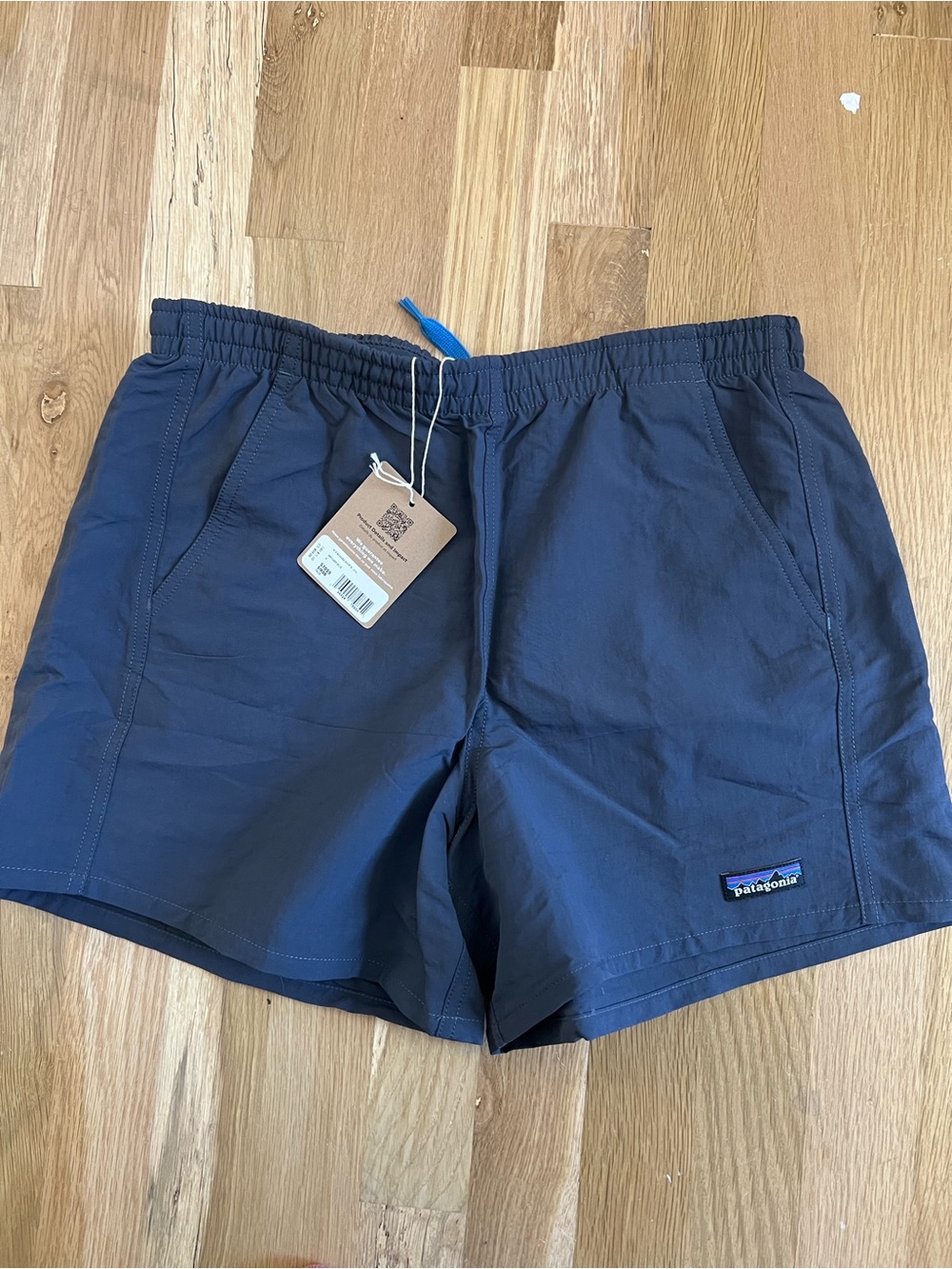 NWT Patagonia Women's High-Waist Athletic Shorts - Dark Navy